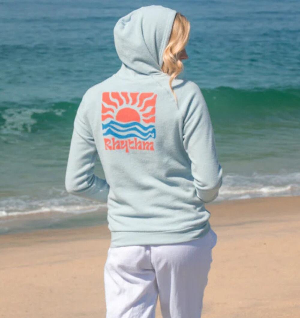 Rhythm The Dawn Hoodie, Beach Fleece, Plus Size 2XL